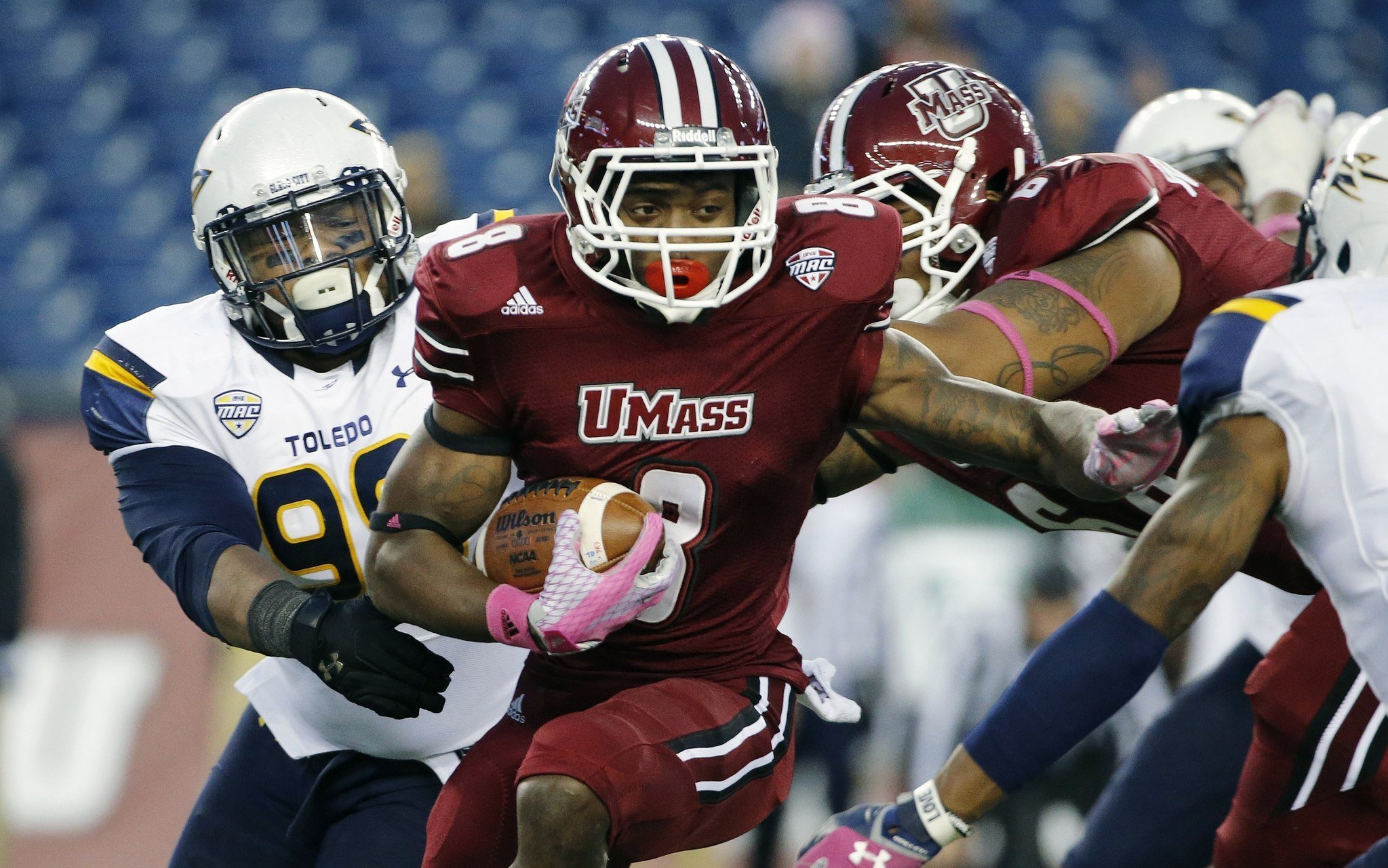 RB Marquis Young (UMass) Shrine Game Interview