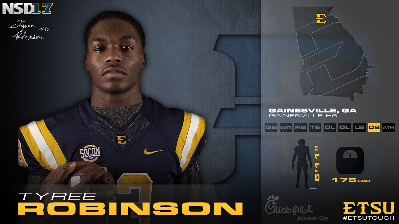 S Tyree Robinson (East Tennessee State) Interview