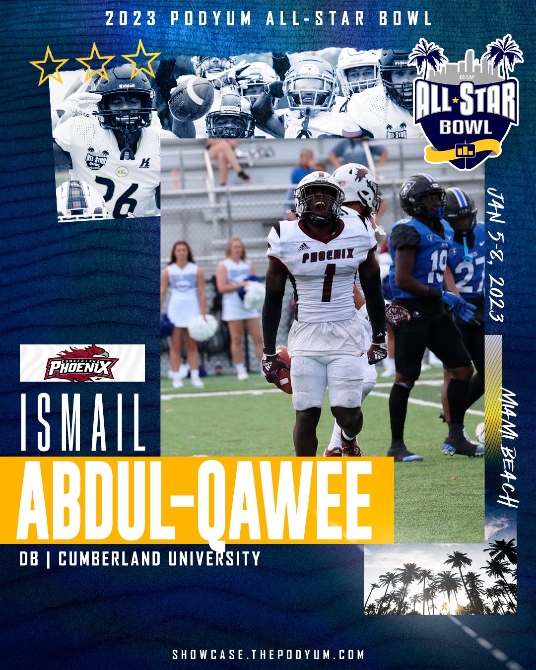 Dream Bowl Interview with CB Ismail Abdul Qawee, Cumberland