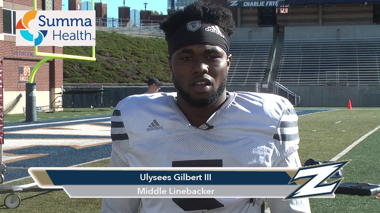 LB Ulysees Gilbert III (Akron) Shrine Game Interview